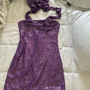 Purple dress